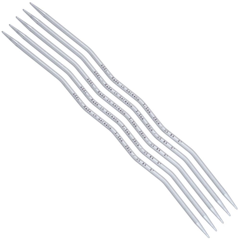 addiCraSySnake Lace Double‑Pointed Needles – 15 and 20 cm (2–4.5 mm)