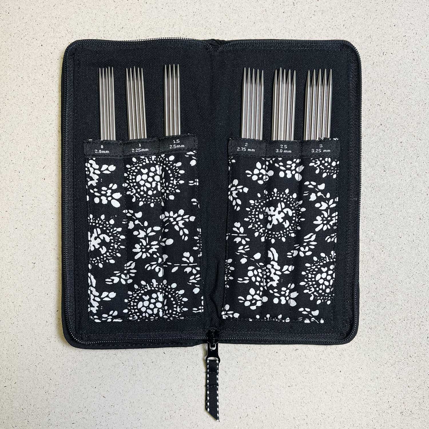 ChiaoGoo Double Point Sock Set Nadelspielset aus Edelstahl 15 cm