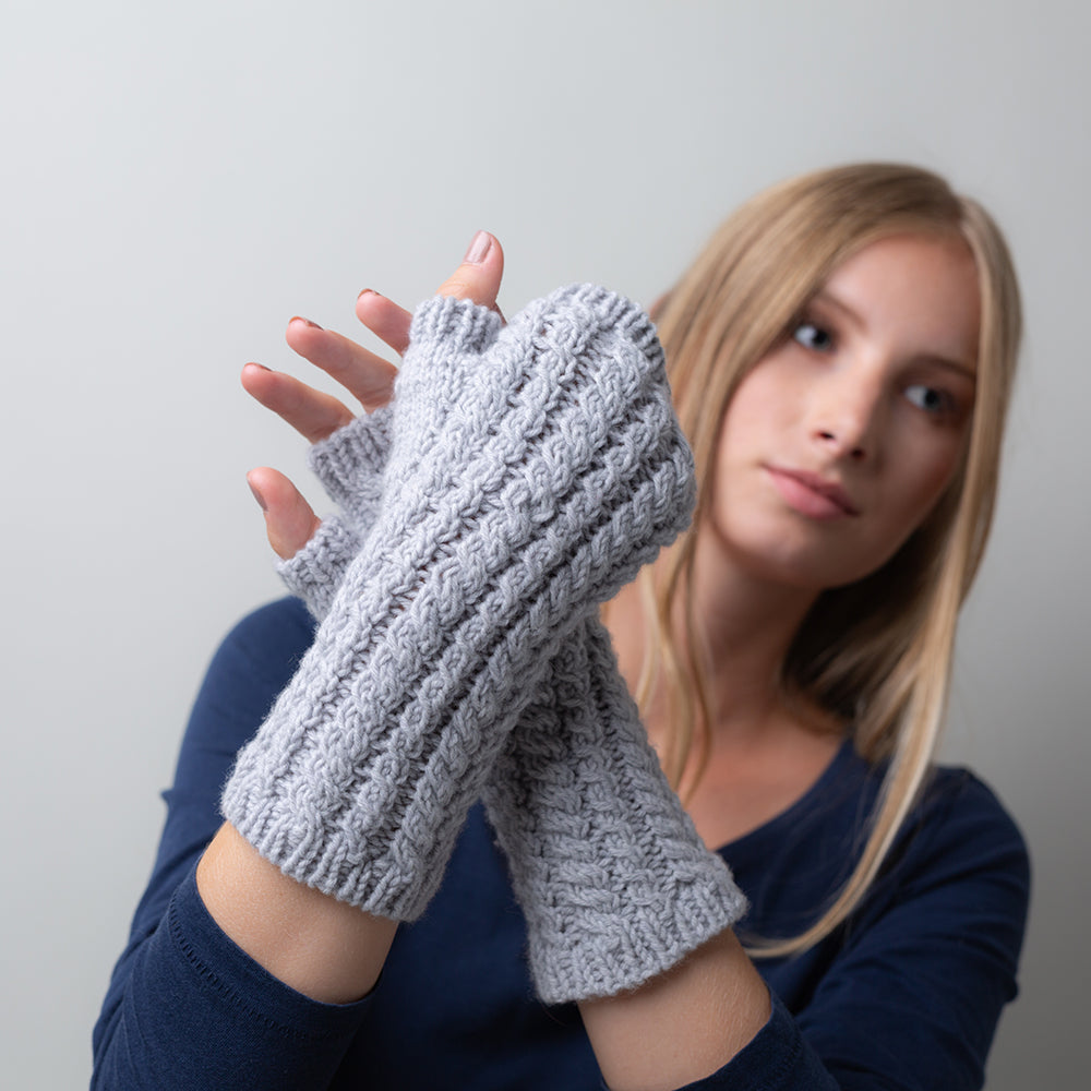 STRICKANLEITUNG | TWINED MITTS