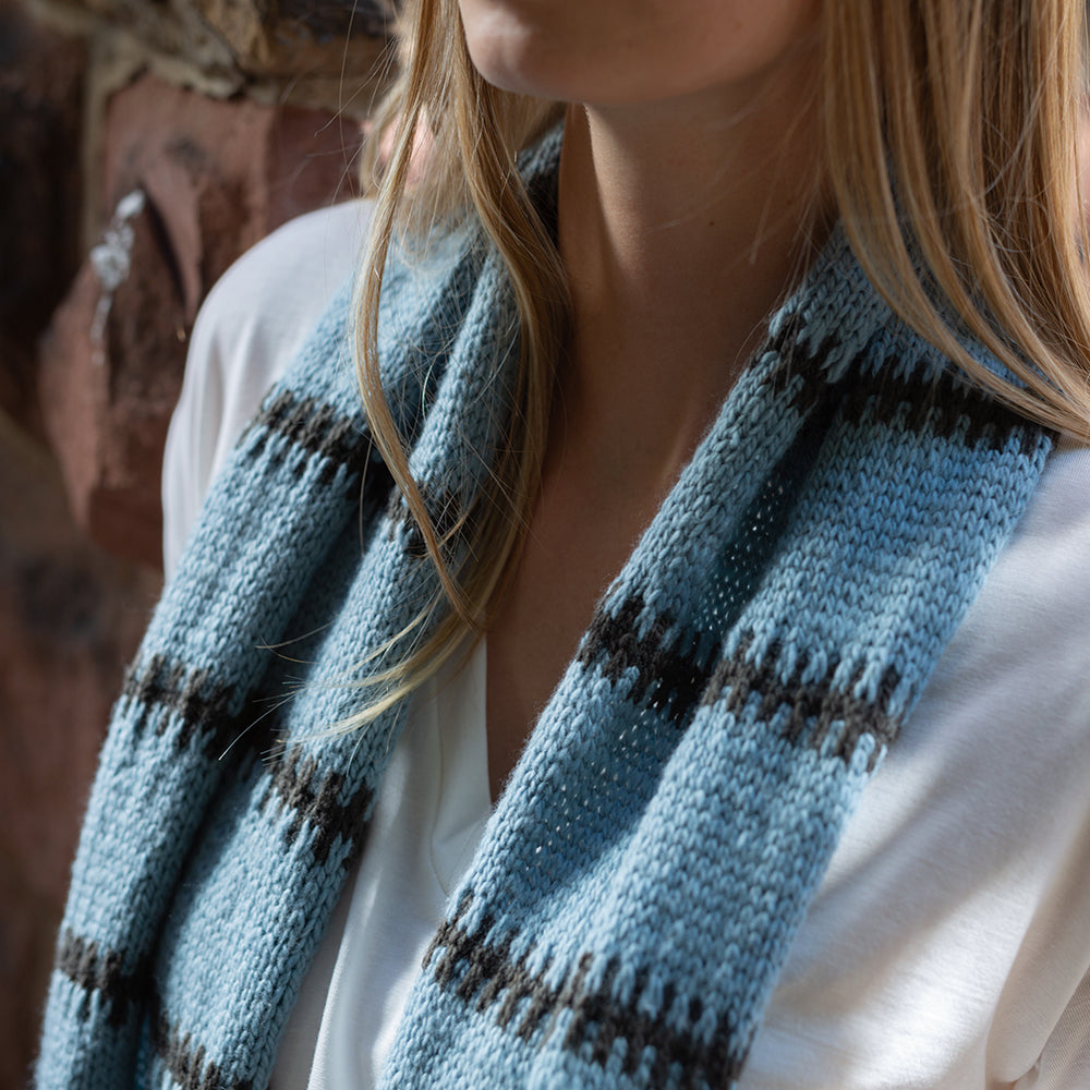 STRICKANLEITUNG | SLIP LINES SCARF
