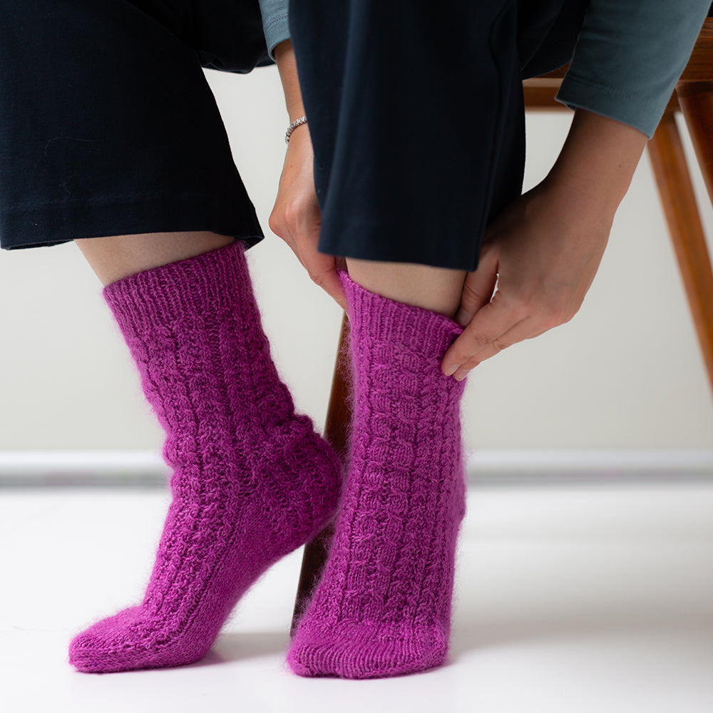 STRICKANLEITUNG | TENDER CURL SOCKS