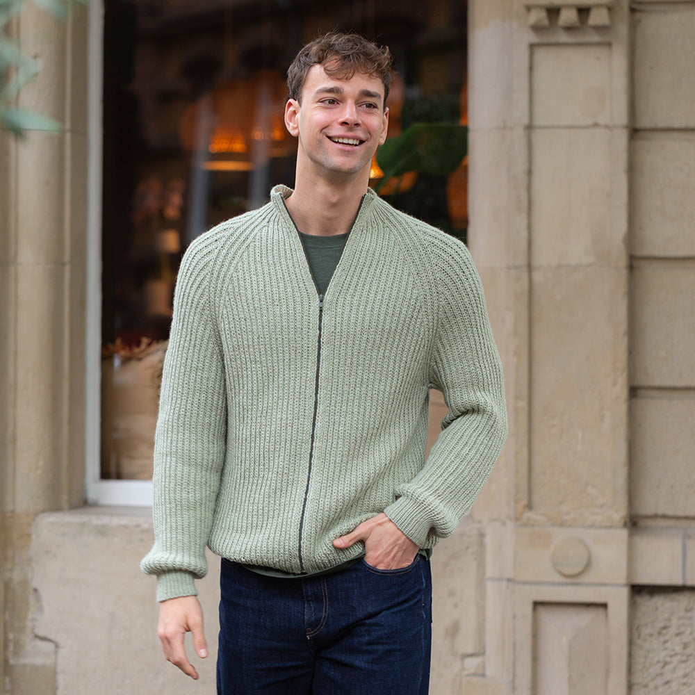 STRICKANLEITUNG | BASE ZIP JACKET