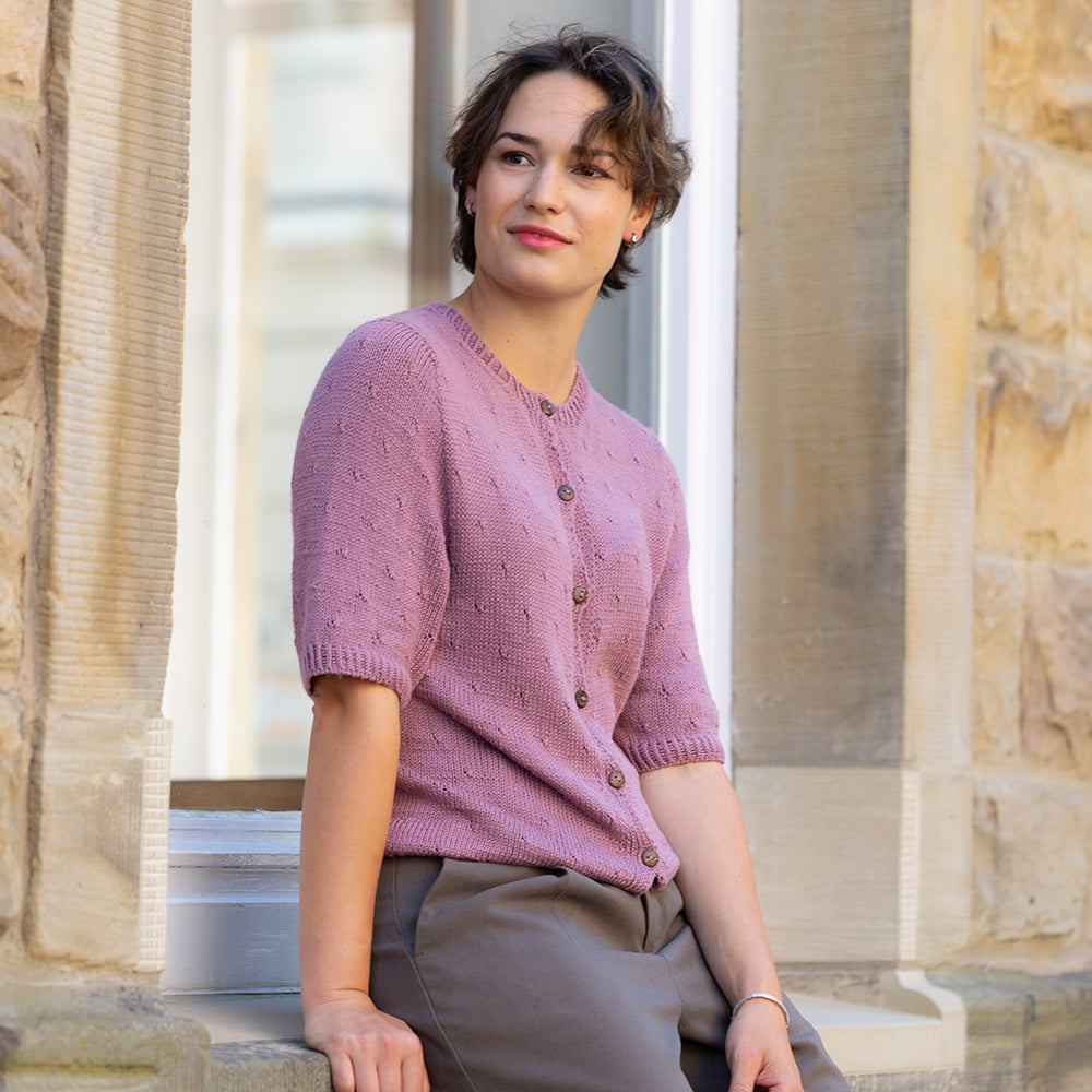 STRICKANLEITUNG | BUTTON BLOUSE