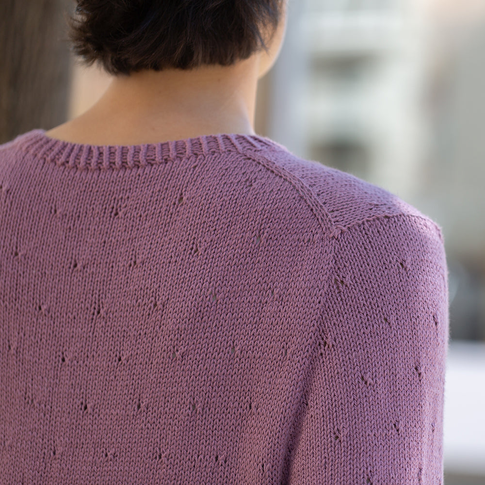 STRICKANLEITUNG | BUTTON BLOUSE