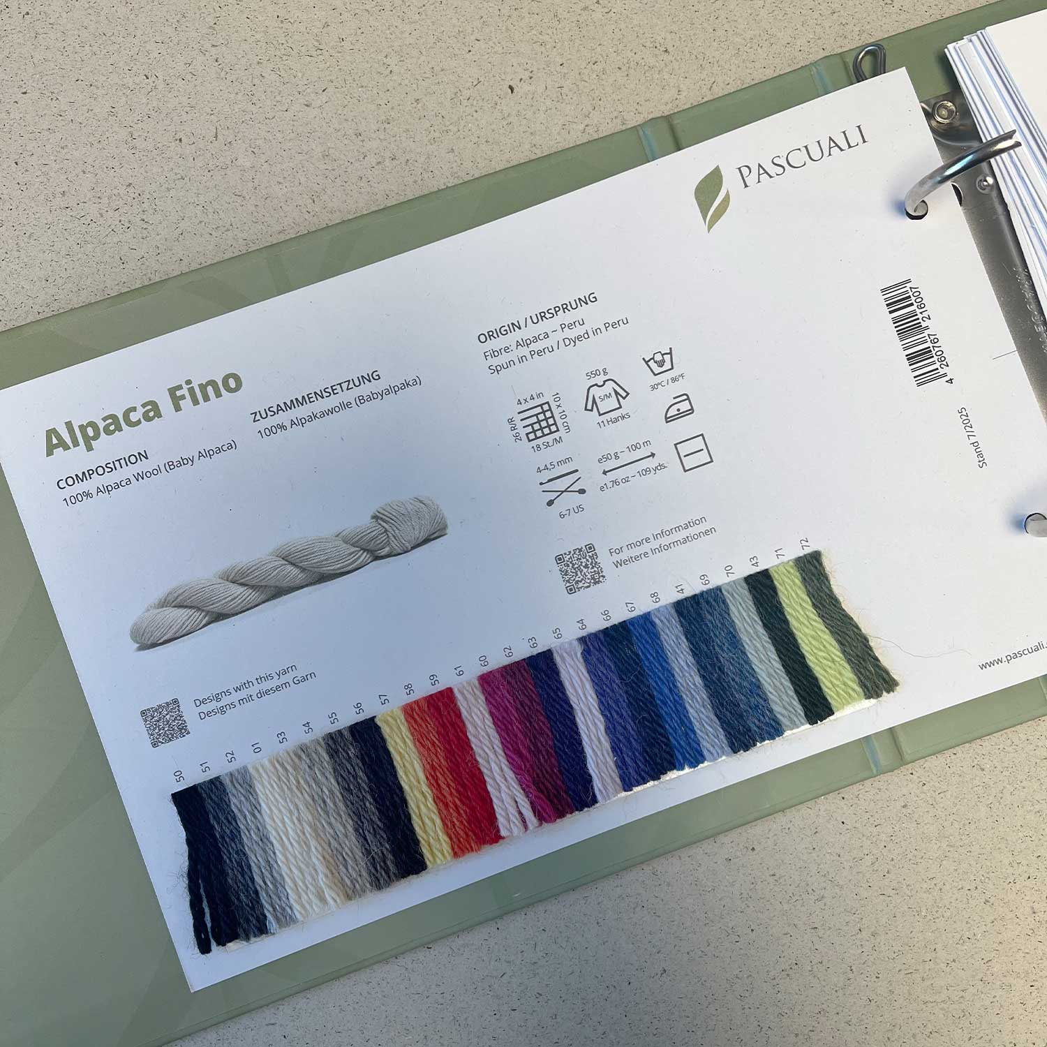 SAMPLE CARDS | COLOR CARDS