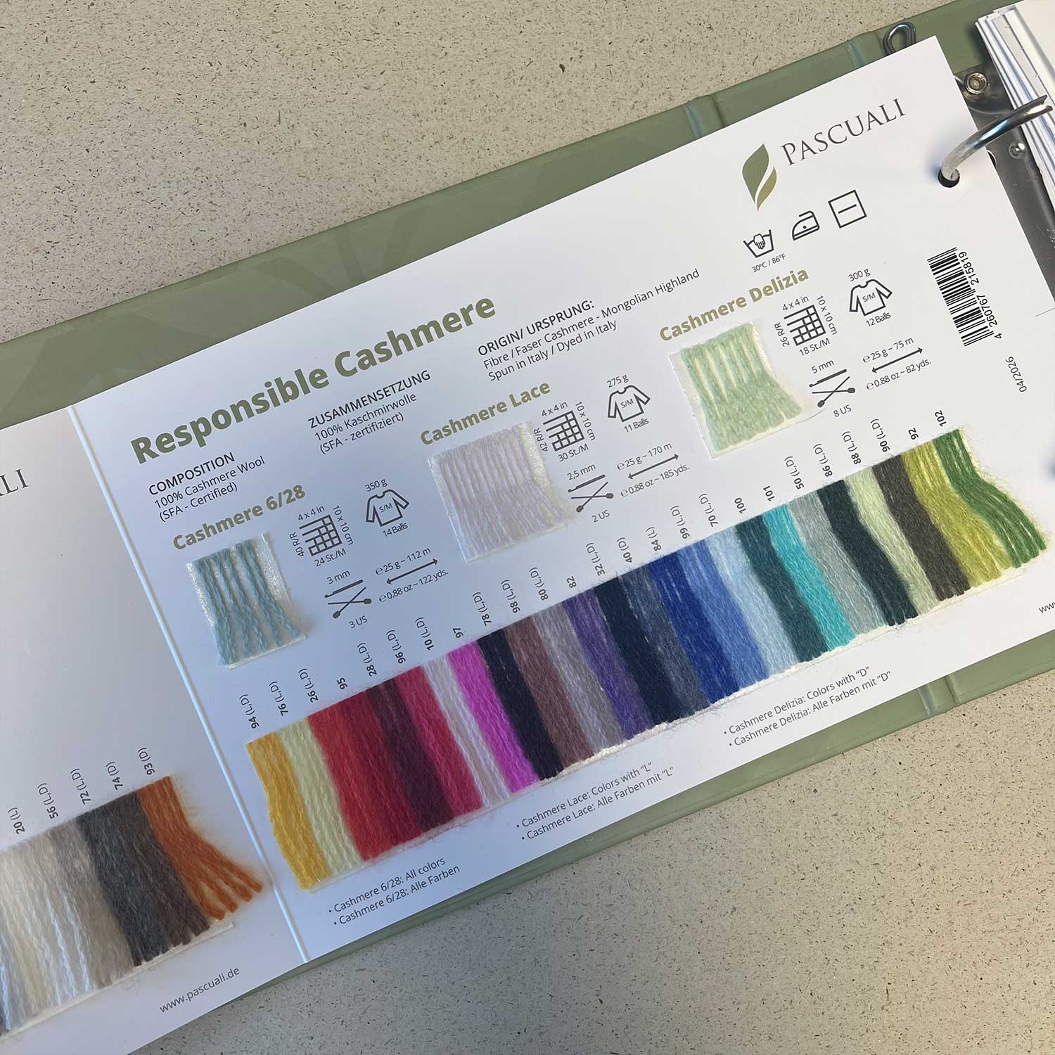 SAMPLE CARDS | COLOR CARDS