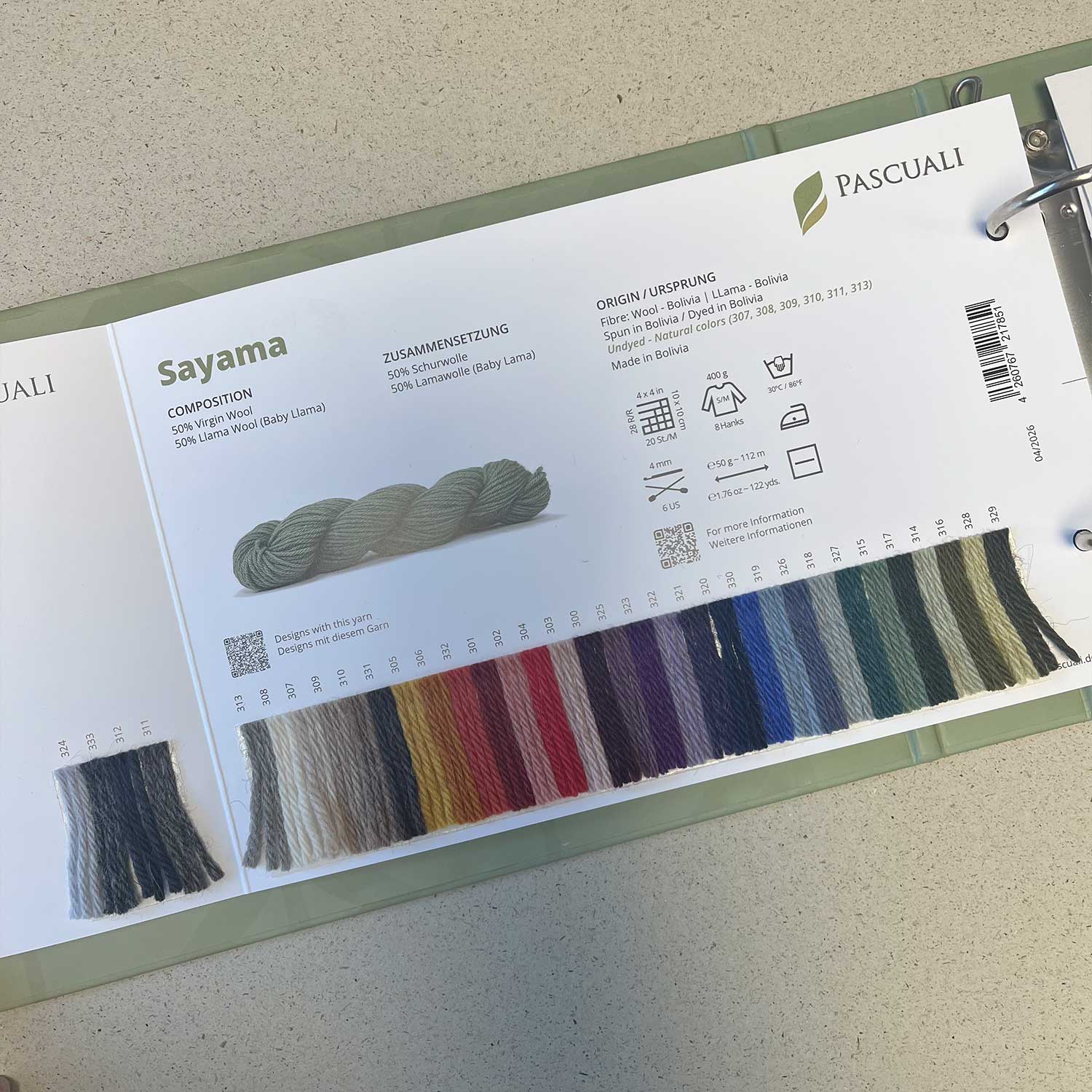 SAMPLE CARDS | COLOR CARDS