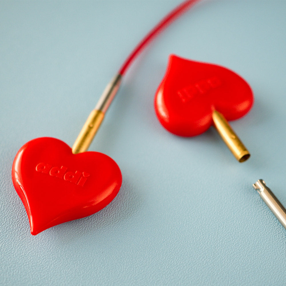 addiClick Topes de Cable HeartStopper, 2 piezas