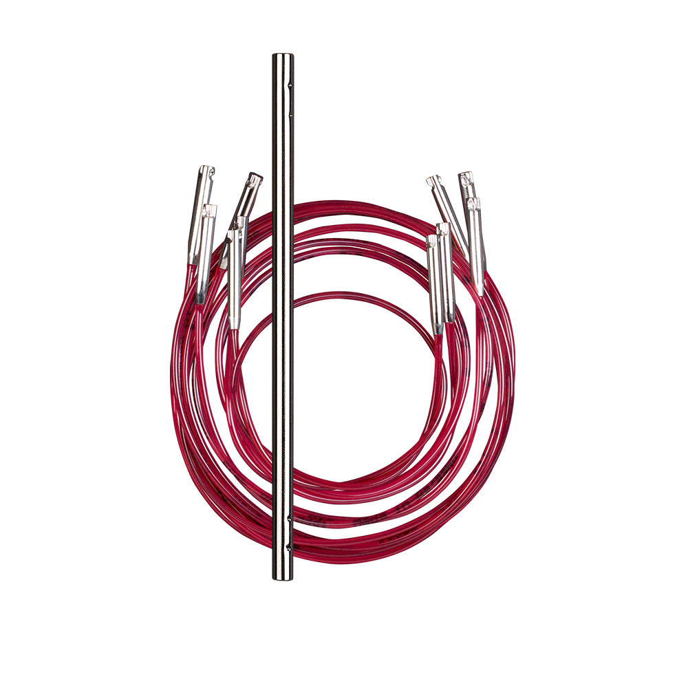 addiClick Lace Seile und Kupplungen - 5 Seile + 2 Kuppl. (40, 50, 60, 80, 100 cm)