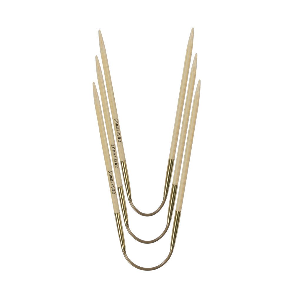 addiCraSyTrio Bamboo Short  single 24 cm (25 mm)
