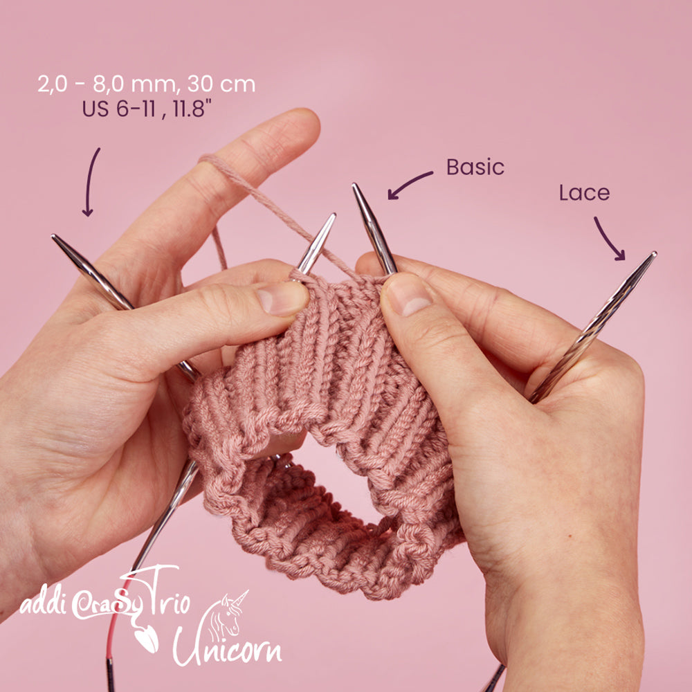 addiCraSyTrio Unicorn Long – unité 30 cm (2–5 mm)