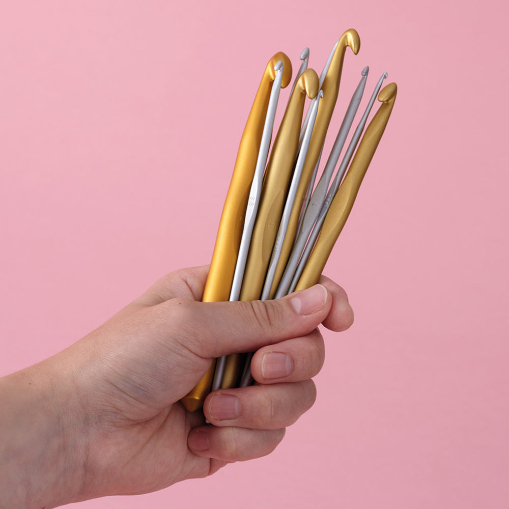 addiPur Wollhäkelnadel - einzeln (2 - 8 mm)