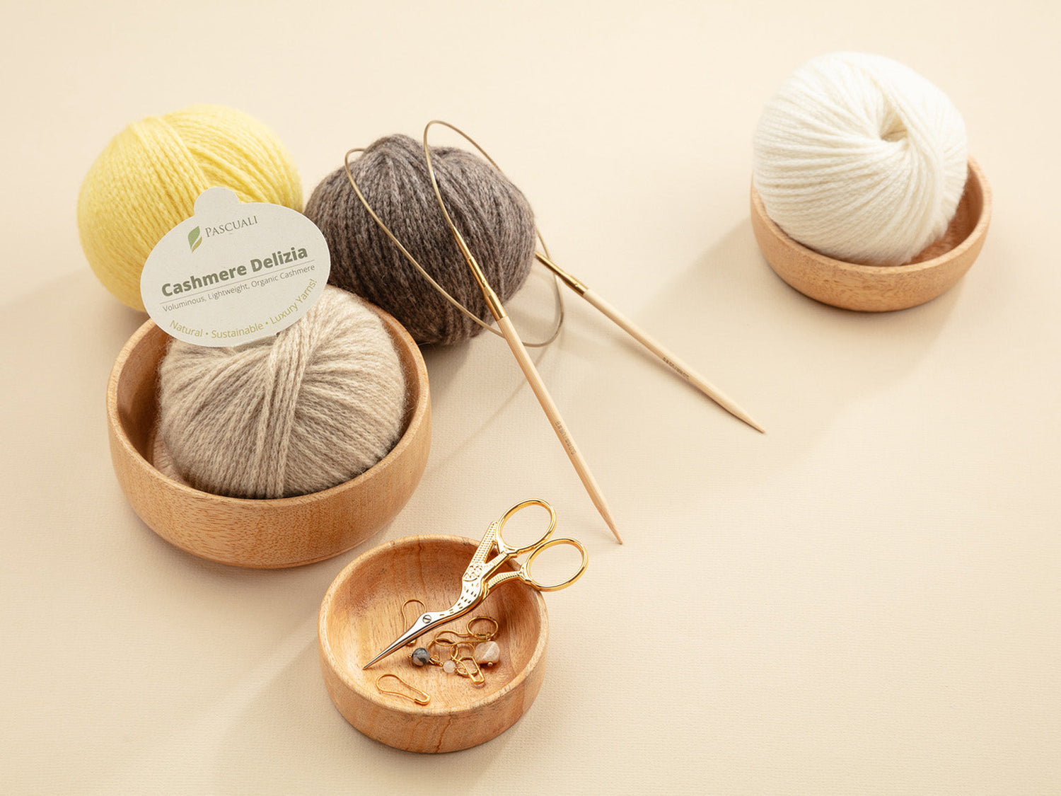 Auf die Nadeln geschaut … Cashmere Delizia