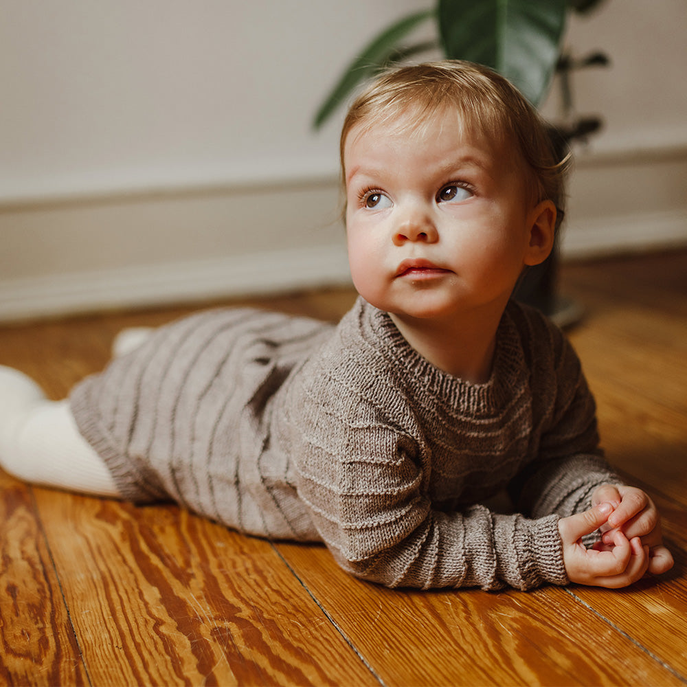 Patrón | Body de manga larga para bebé ELANO