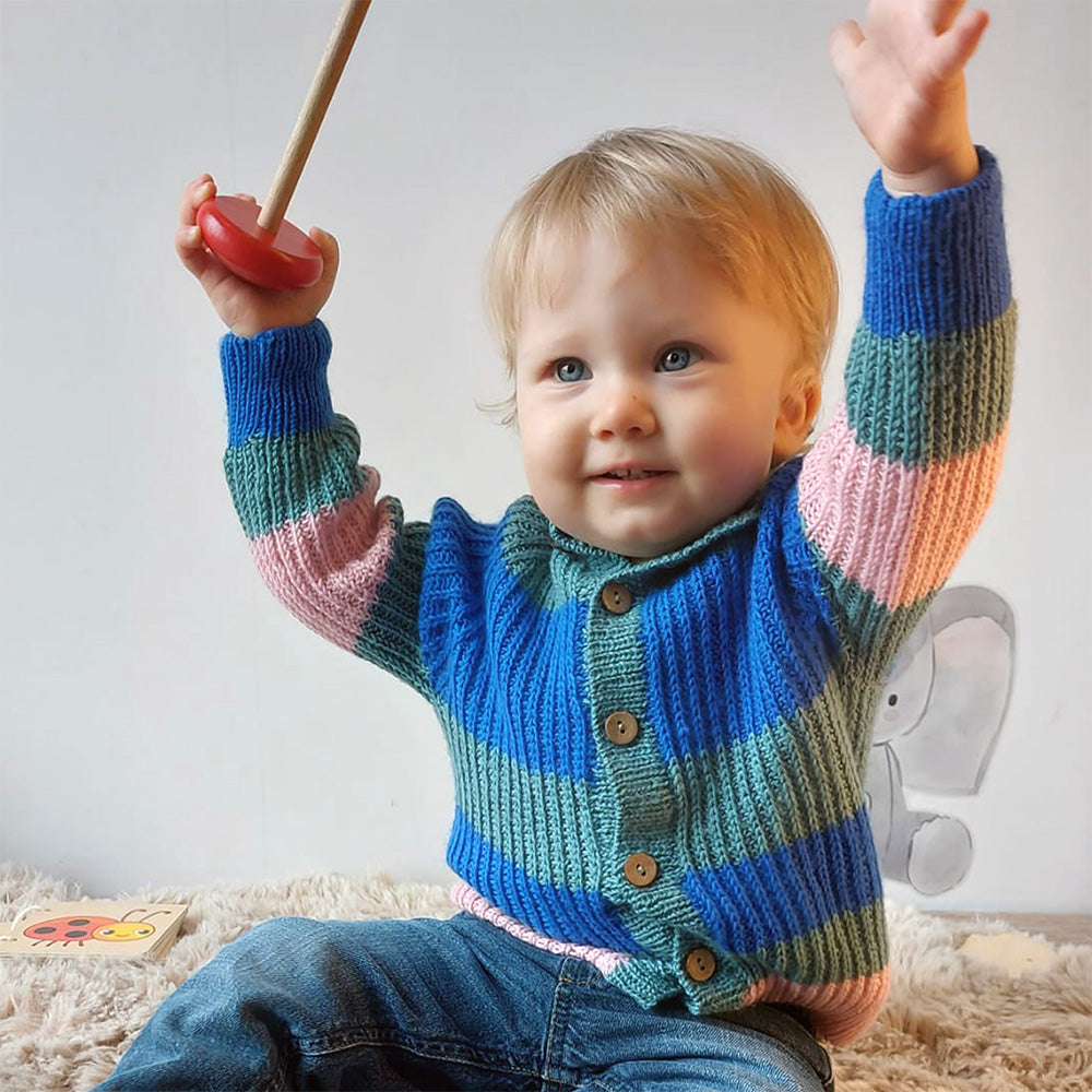 Sterntaler Unisex - Bimbi 0-24 Strick-Jacke Giacca Not Applicable, Mel Grigio Chiaro., 80 Sterntaler Unisex - Bimbi 0-24 Strick-Jacke Giacca Not Applicable, Mel Grigio Chiaro., 80