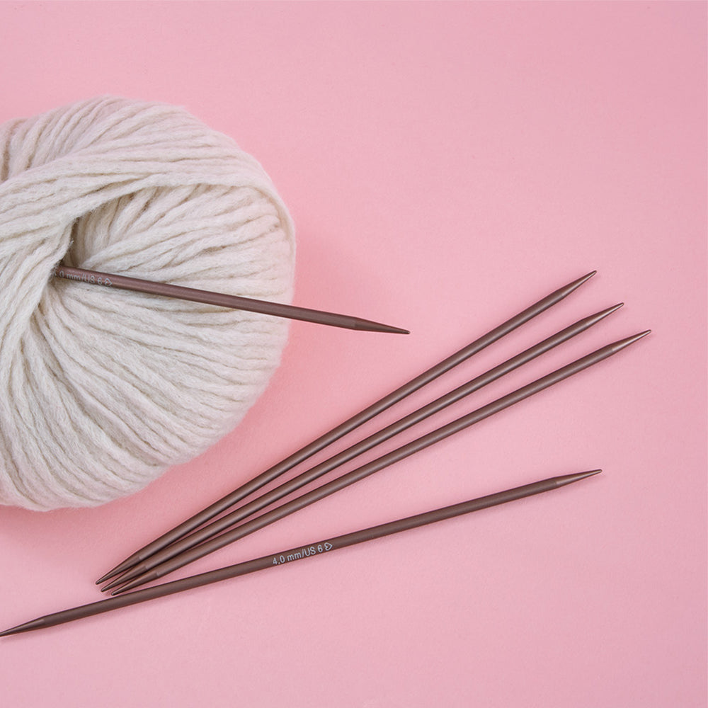 addiMystic Sock Lace Aiguilles à Double Pointe – 15, 20 et 23 cm (2–6 mm)