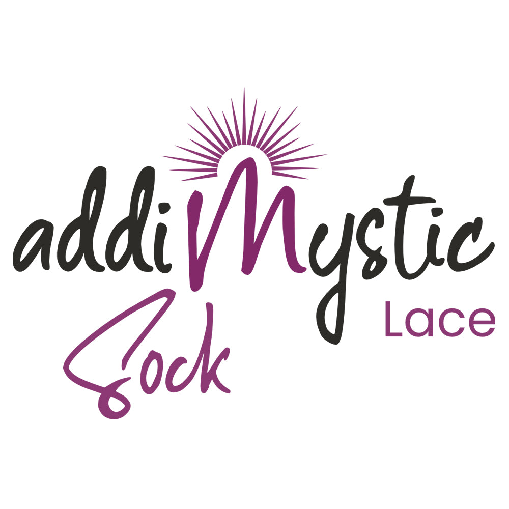 addiMystic Sock Lace Aiguilles à Double Pointe – 15, 20 et 23 cm (2–6 mm)