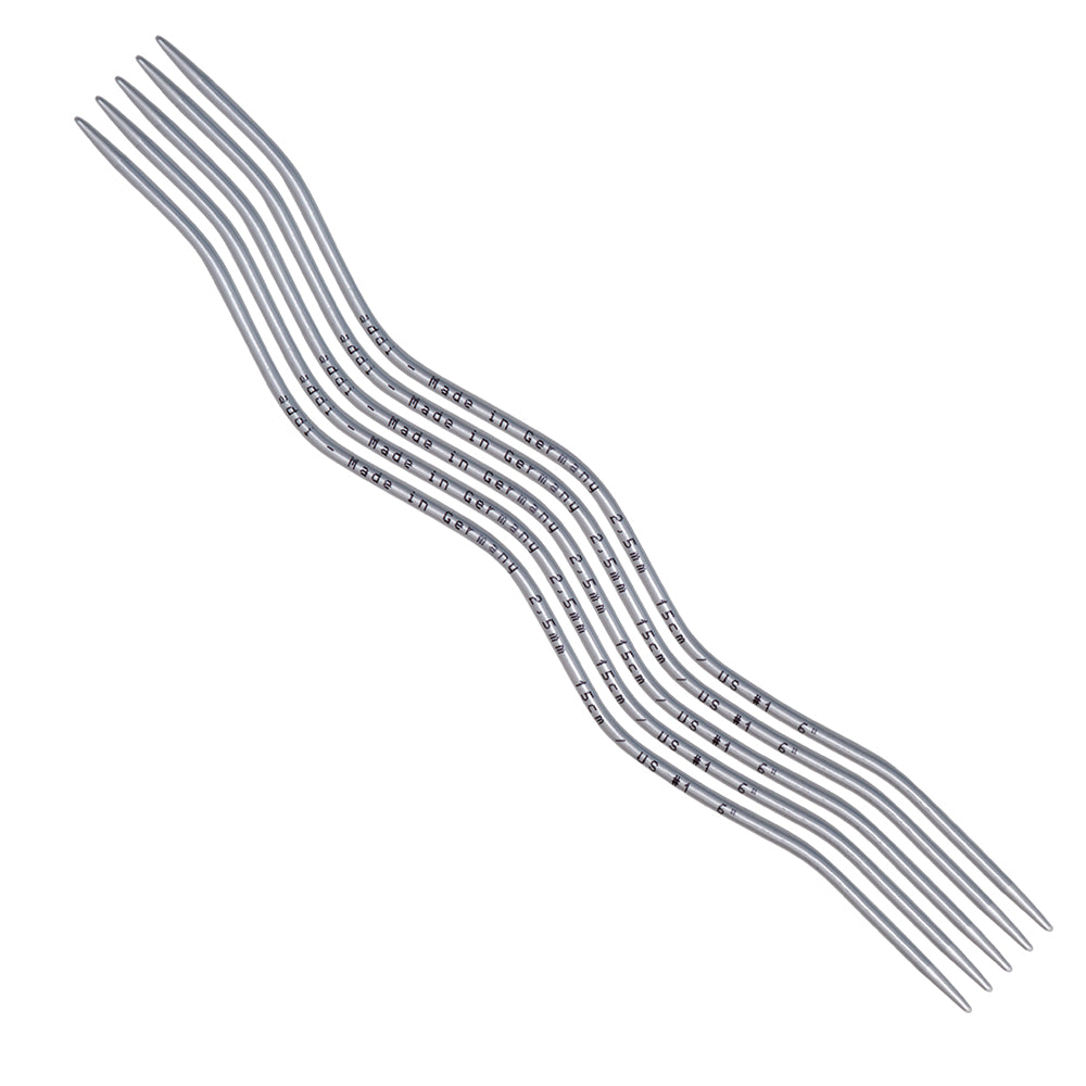 addiCraSySnake Lace Aiguilles à Double Pointe – 15 et 20 cm (2–4,5 mm)