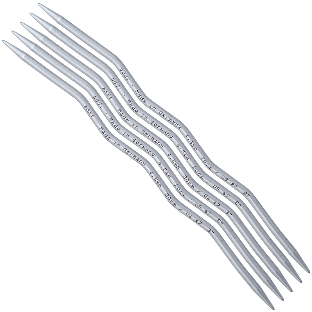 addiCraSySnake Lace Aiguilles à Double Pointe – 15 et 20 cm (2–4,5 mm)