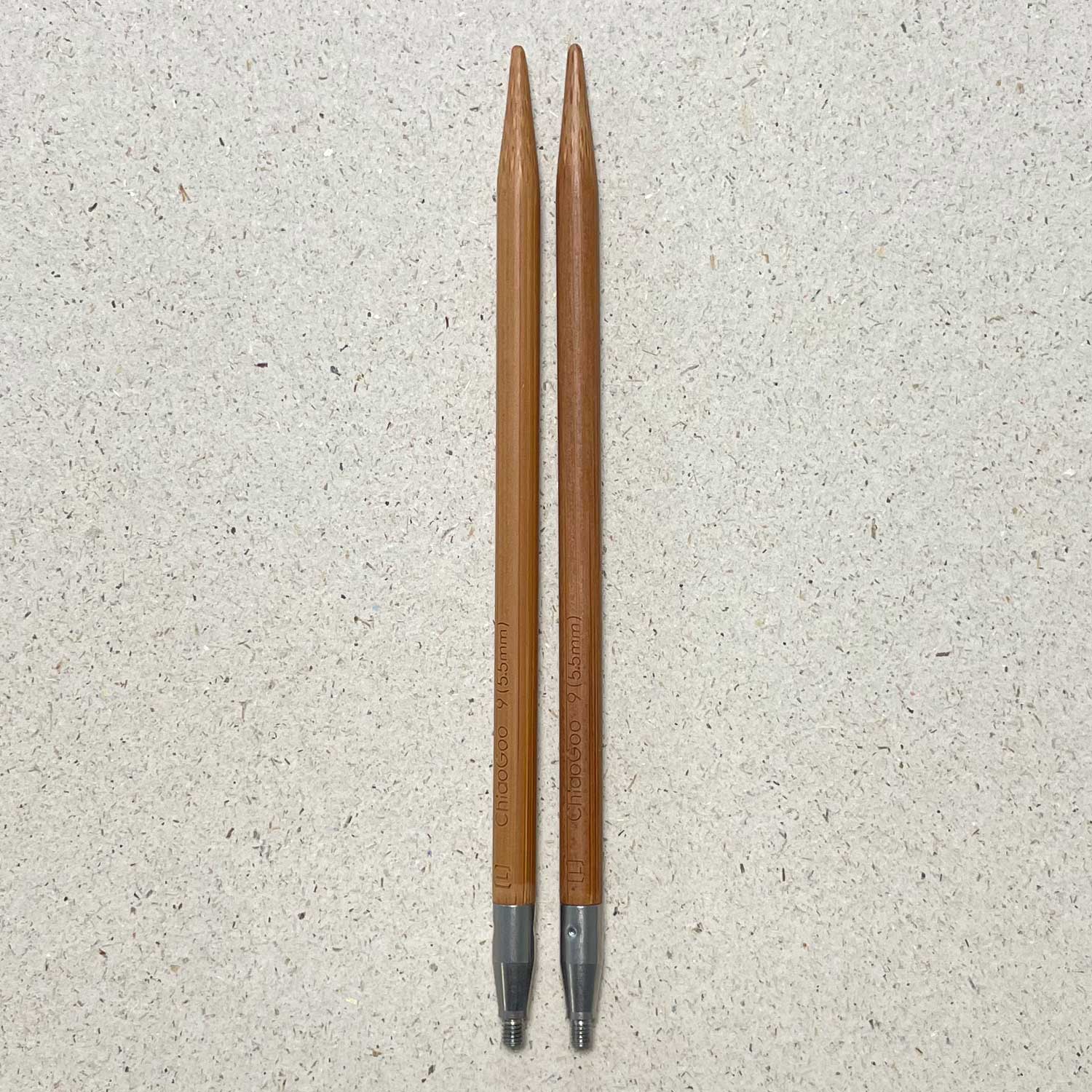 ChiaoGoo Spin bamboo interch. tips 10cm 3.75mm patina - 1pc ChiaoGoo Spin bamboo interch. tips 10cm 3.75mm patina - 1pc