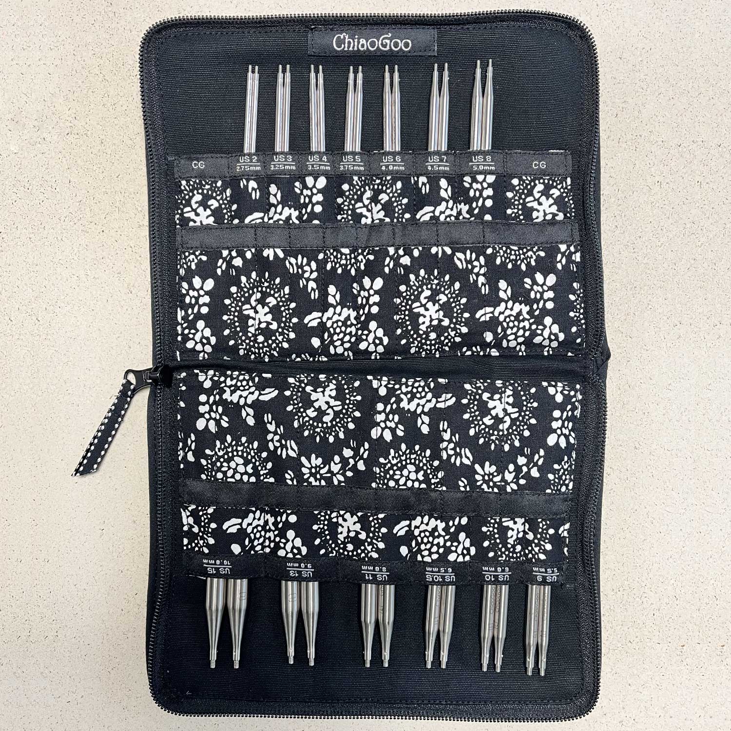 ChiaoGoo TWIST RedLace Set Complete Circular Knitting Needle Set (2.75 - 10mm)