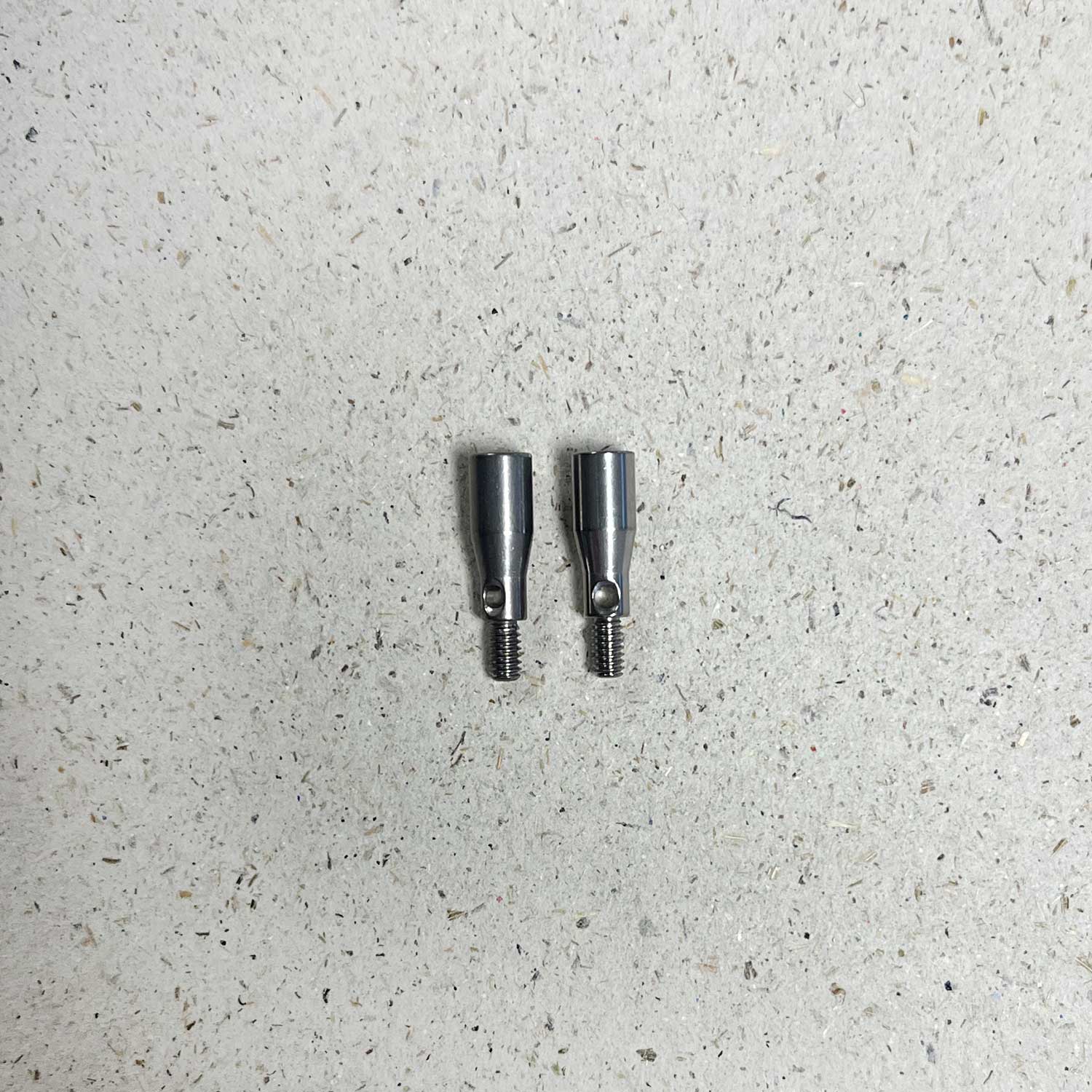 ChiaoGoo Adapter für auswechselbare Nadelspitzen - [L] Spitze zu [S] Seil (2 Stück)