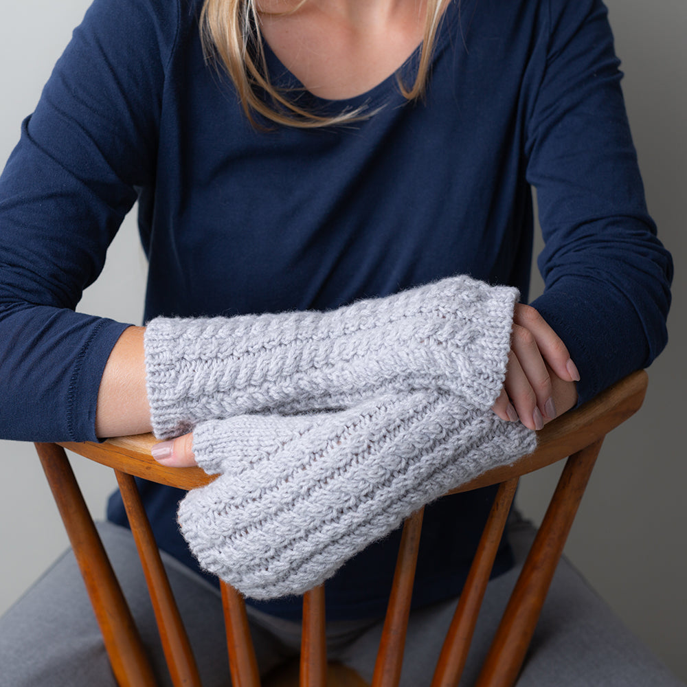 STRICKANLEITUNG | TWINED MITTS