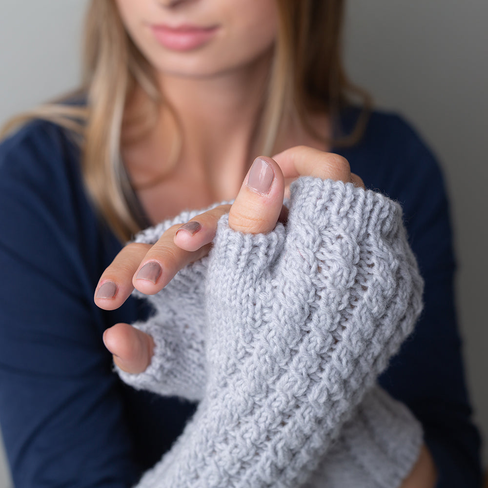 STRICKANLEITUNG | TWINED MITTS