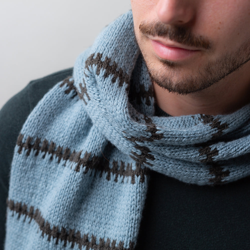 STRICKANLEITUNG | SLIP LINES SCARF