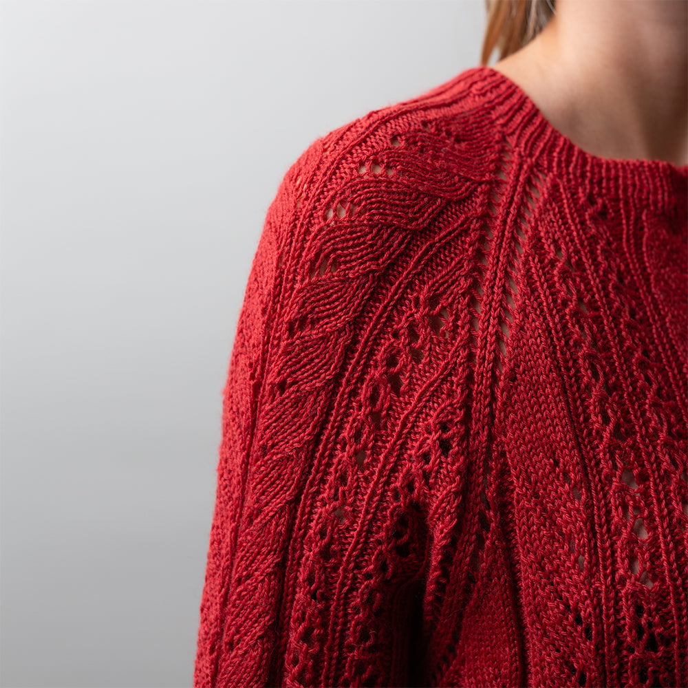 STRICKANLEITUNG | LACE FLOW SWEATER
