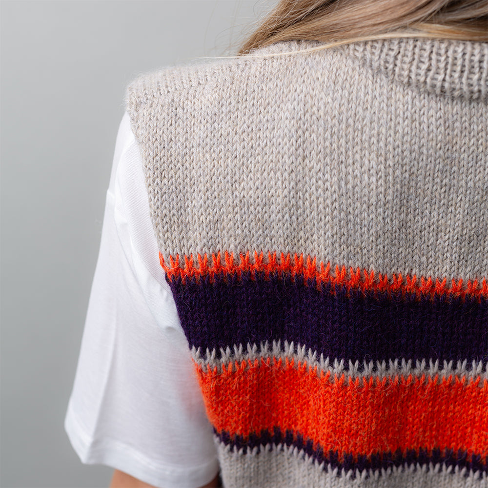 STRICKANLEITUNG | SLIPPED COLOR VEST