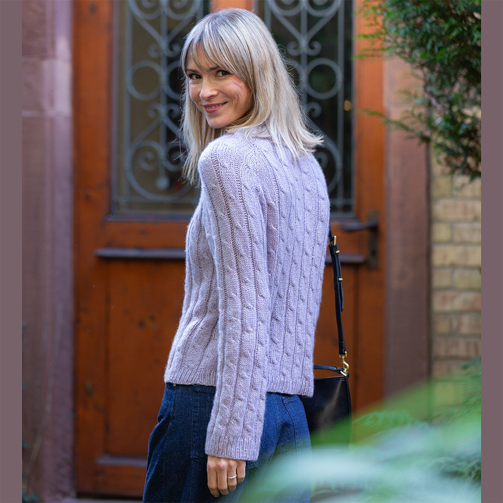 PATTERN Twisted Air Sweater | Women's Pullover | Cable Pattern