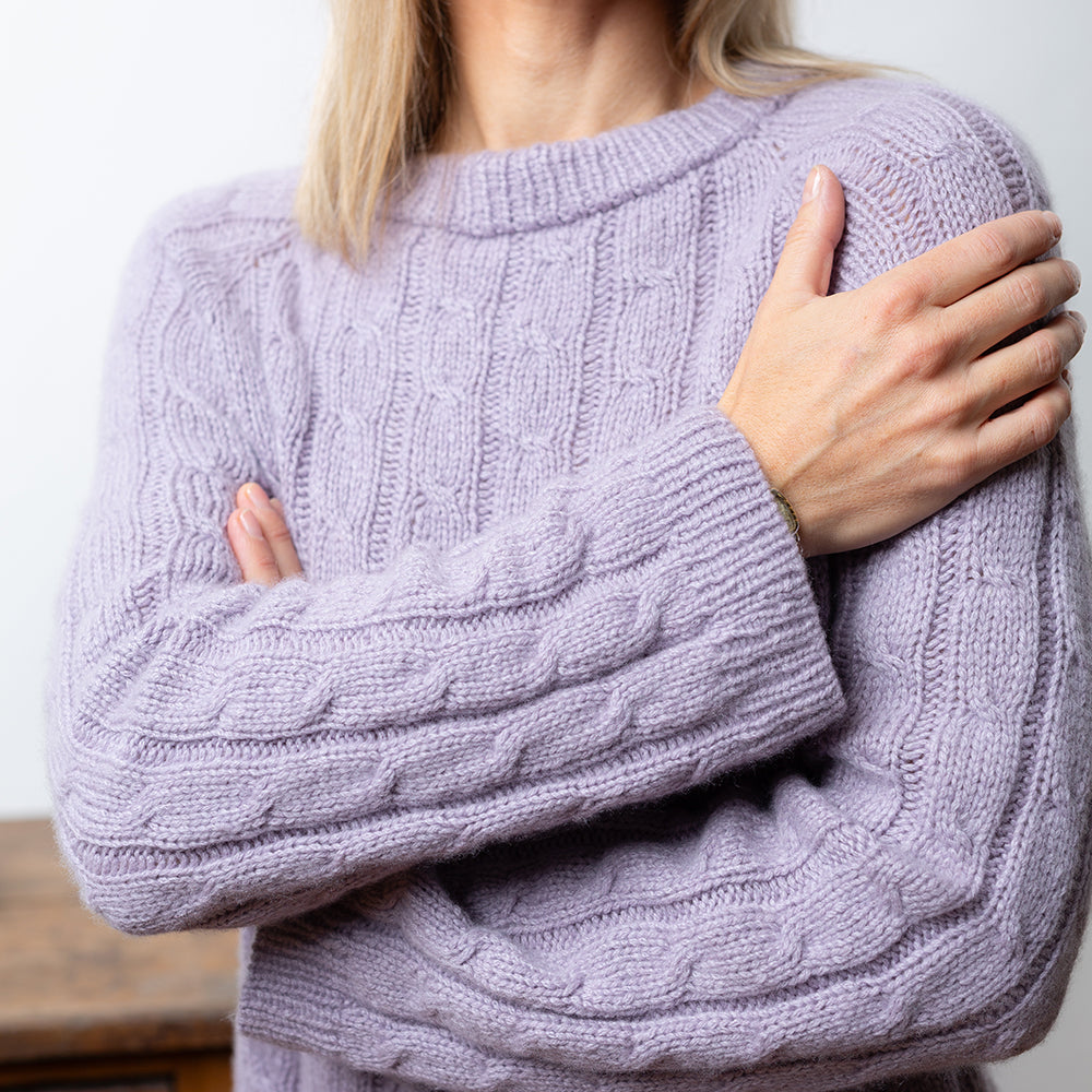 PATTERN Twisted Air Sweater | Women's Pullover | Cable Pattern