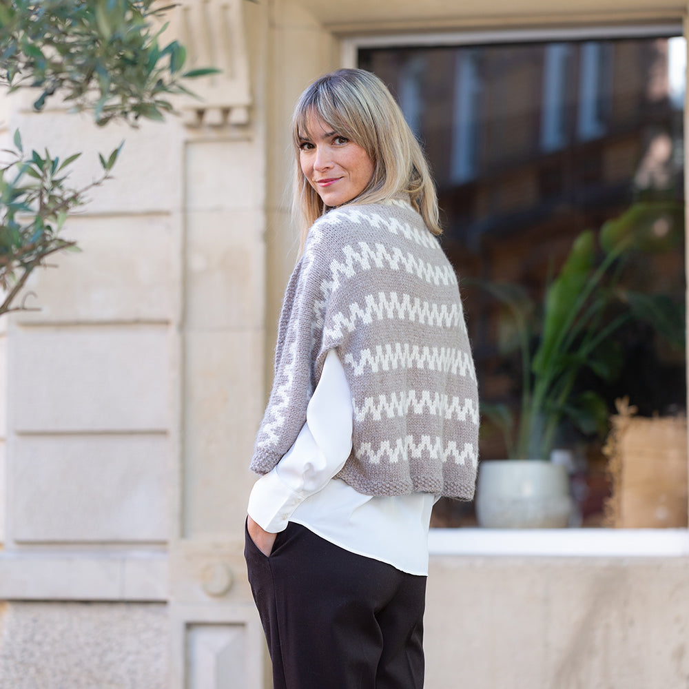 STRICKANLEITUNG | ZIGZAG CAPE
