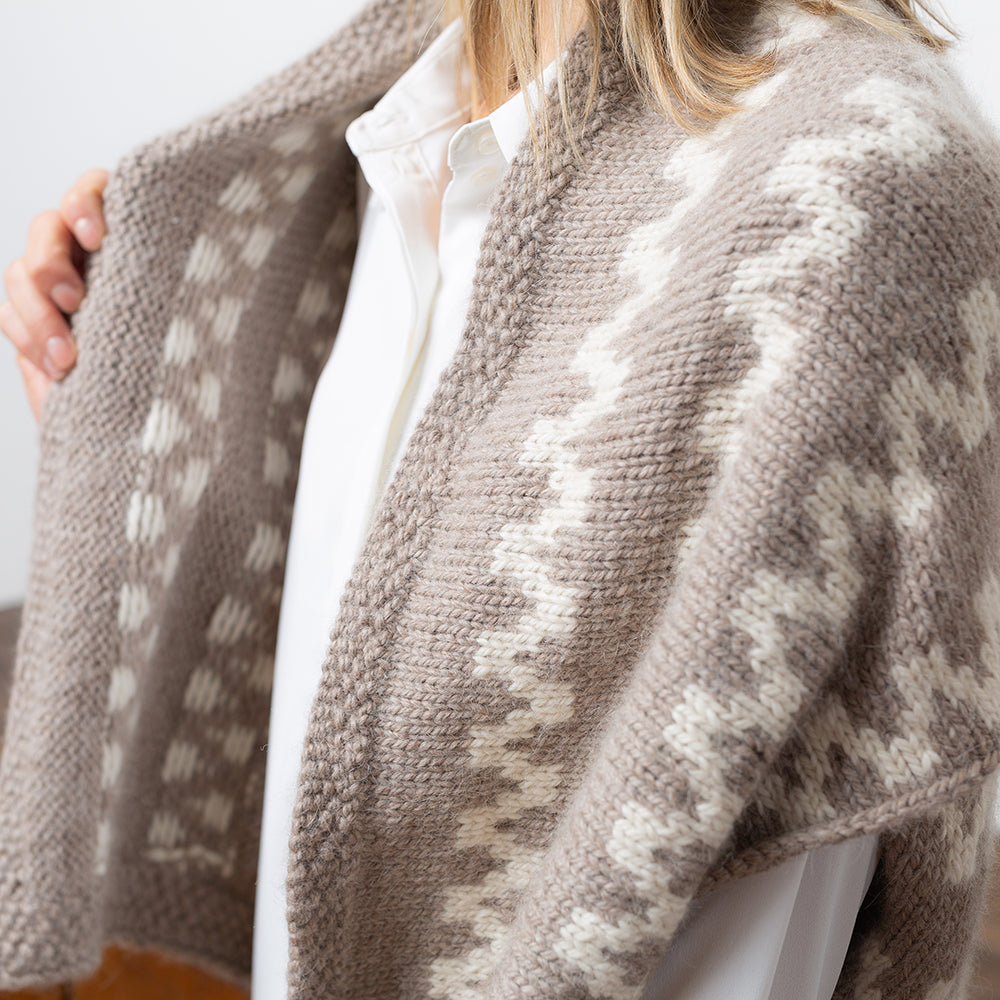 STRICKANLEITUNG | ZIGZAG CAPE