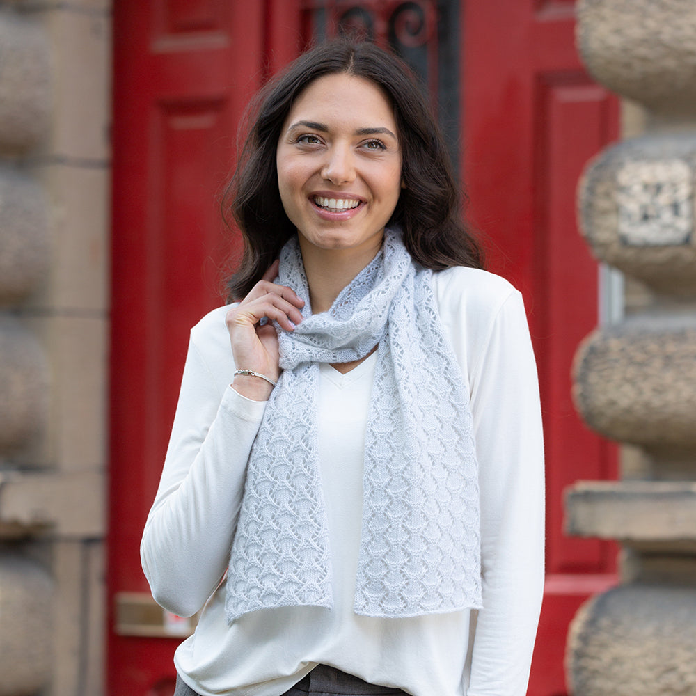 STRICKANLEITUNG | SNOWSCAPE SCARF