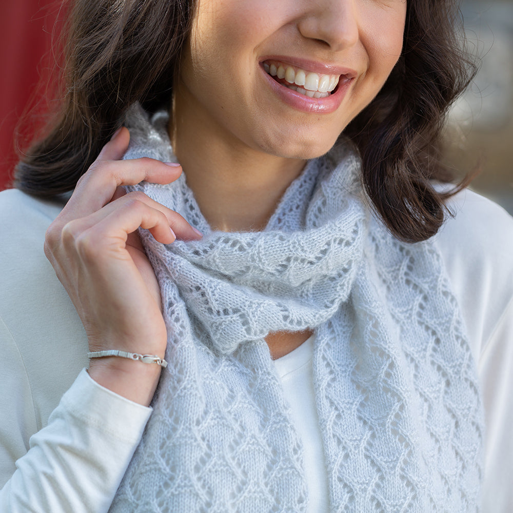 STRICKANLEITUNG | SNOWSCAPE SCARF