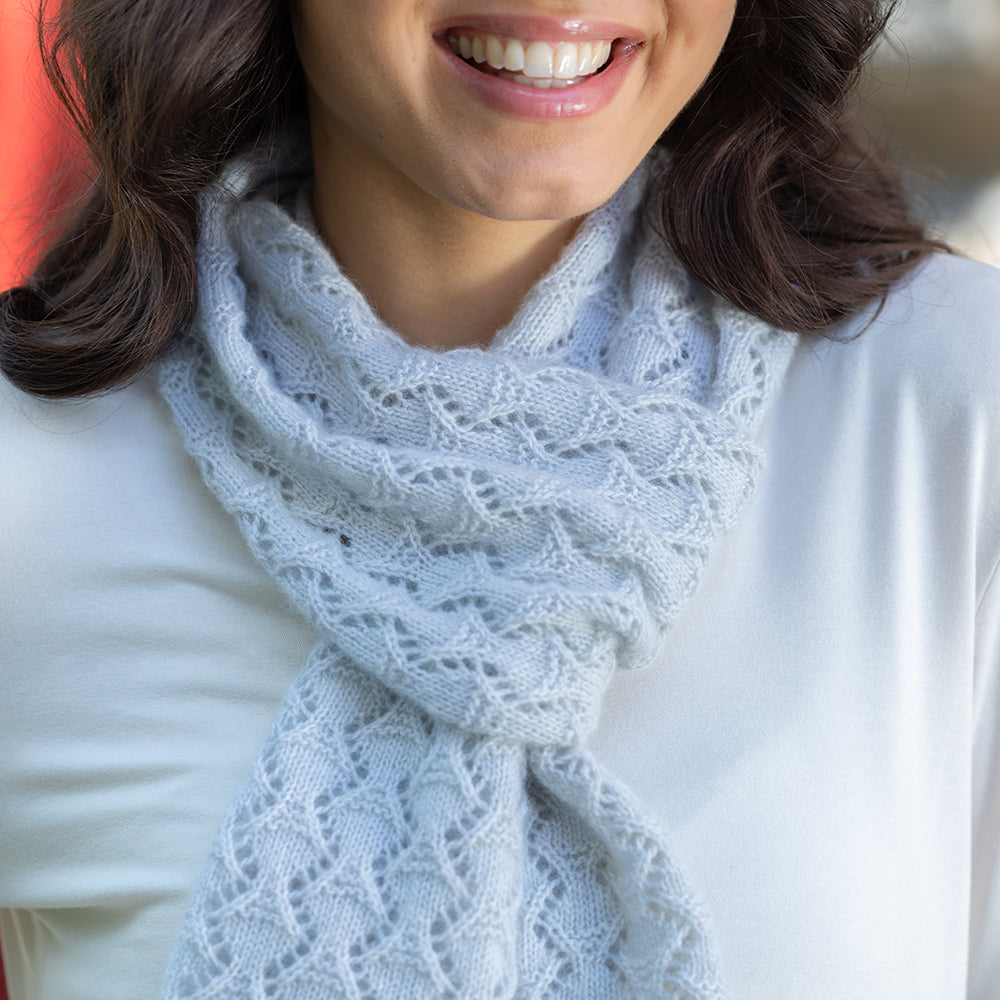 STRICKANLEITUNG | SNOWSCAPE SCARF