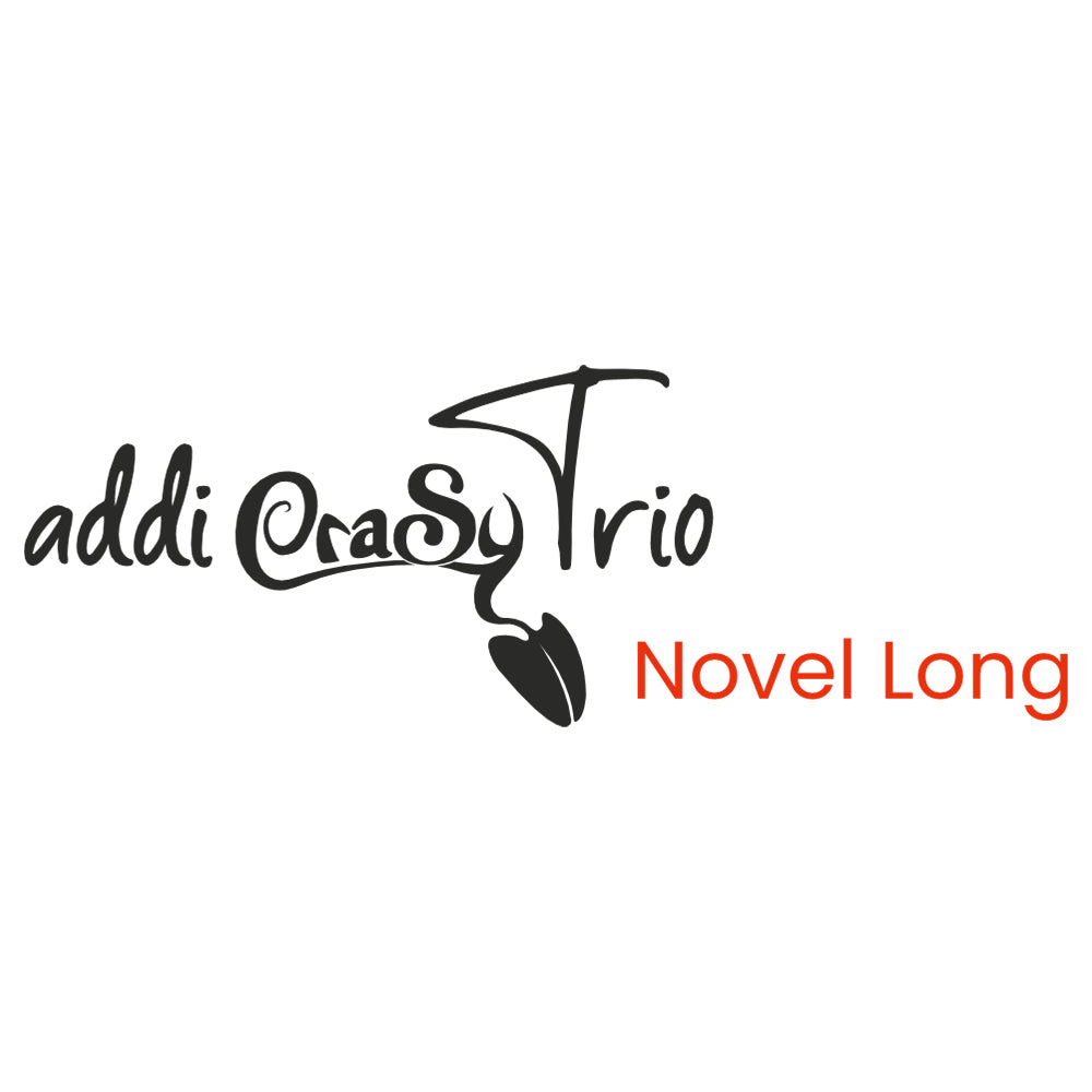 addiCrasyTrio Novel Long – single 30 cm (2–8 mm)