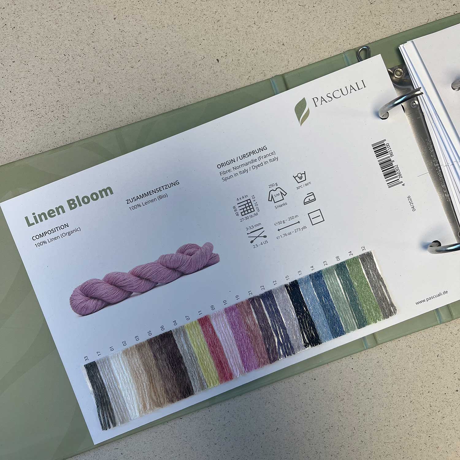 SAMPLE CARDS | COLOR CARDS