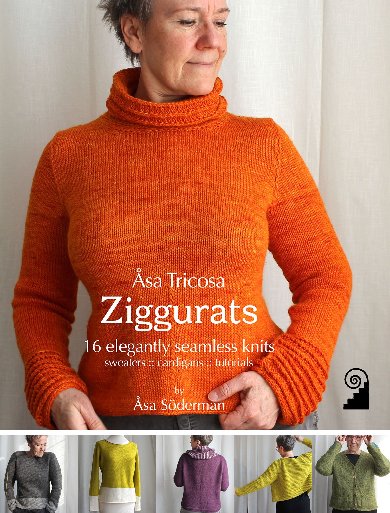 Livre Ziggurats · 16 Tricots Élégants et Sans Coutures par Åsa Tricosa