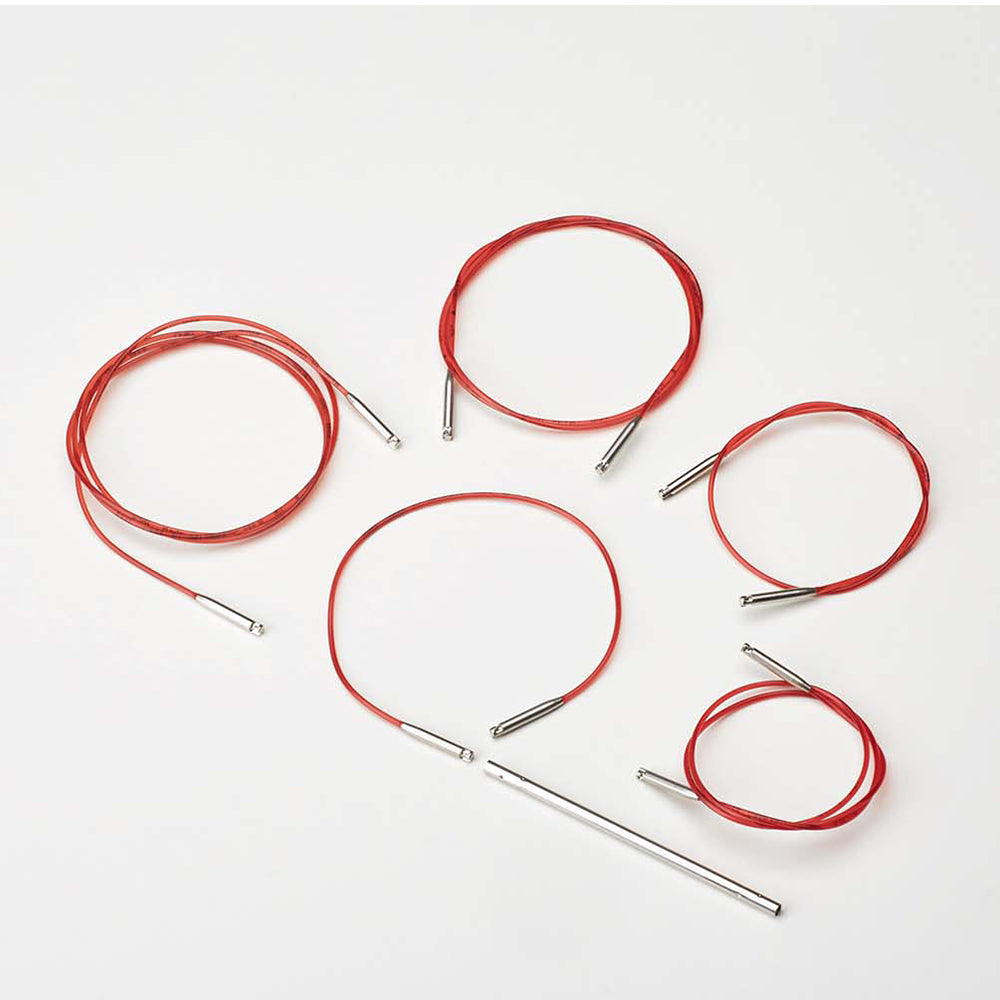 addiClick Lace Seile und Kupplungen - 5 Seile + 2 Kuppl. (40, 50, 60, 80, 100 cm)