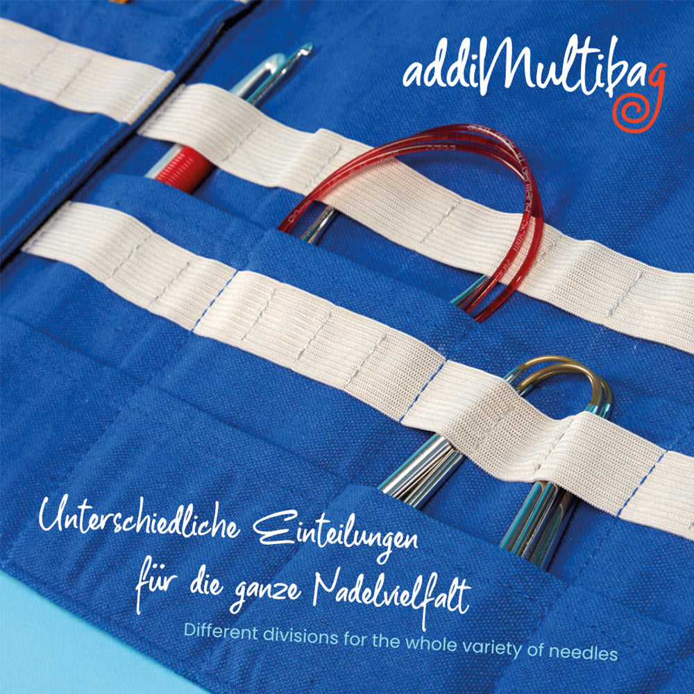 addiMultibag Roll Etui für Stricknadeln und Häkelnadeln, Etui leer