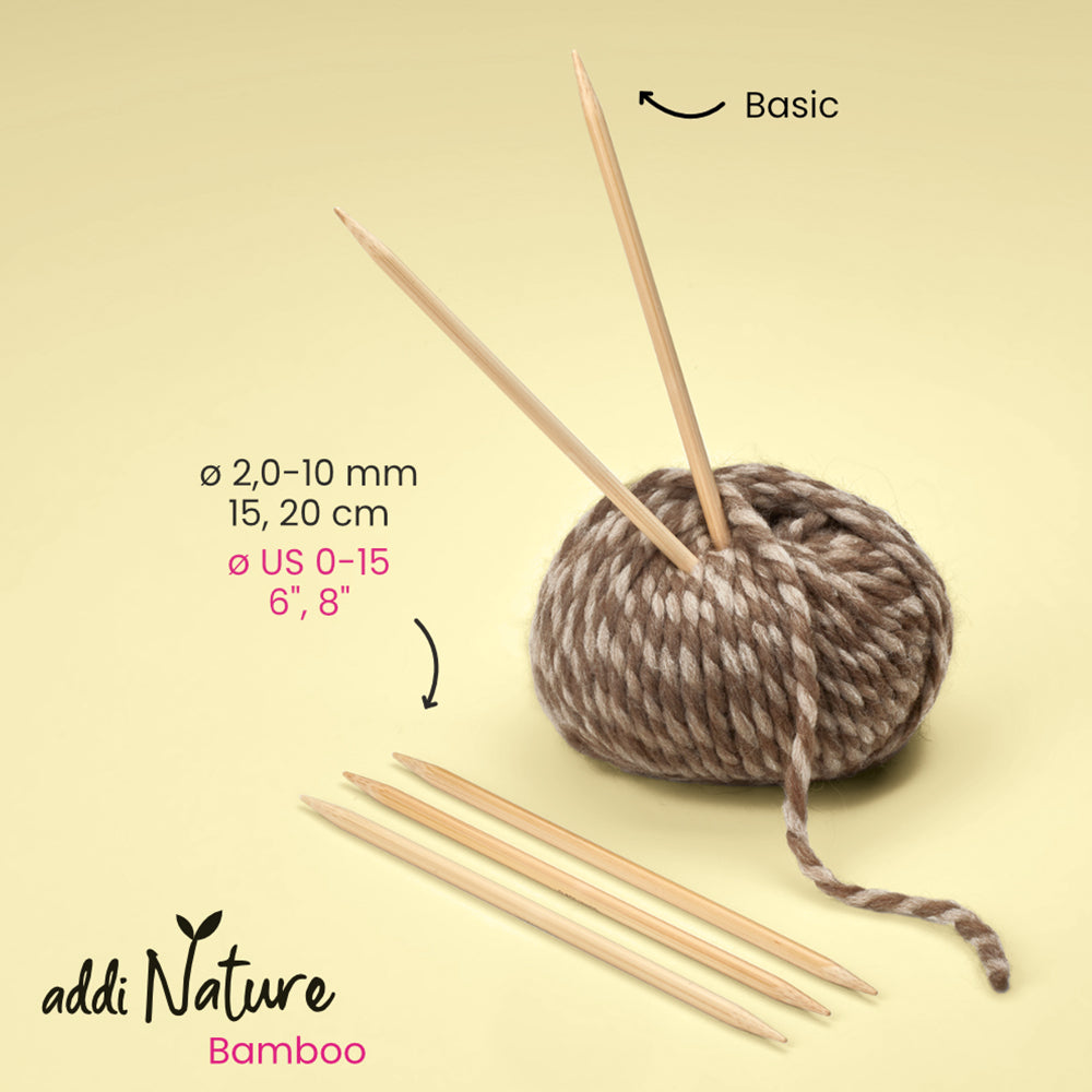 addiNature Bamboo Nadelspiel (2 - 9 mm)